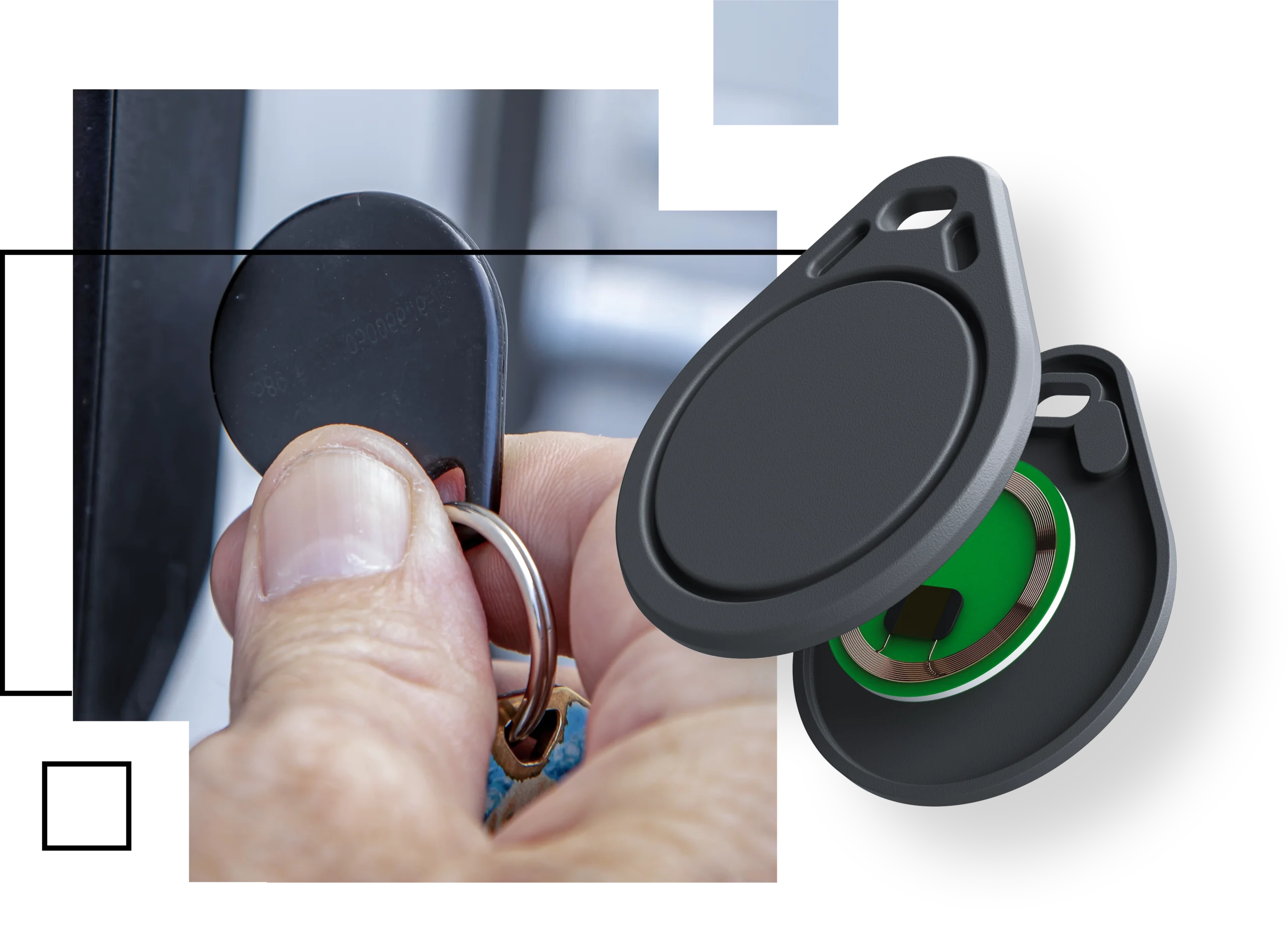 Silone develops a full range of RFID Fobs, or Key-Fobs which are integral in various sectors for identity-related applications, including access control, healthcare, banking for secure transactions, offering enhanced security and efficiency across industries.